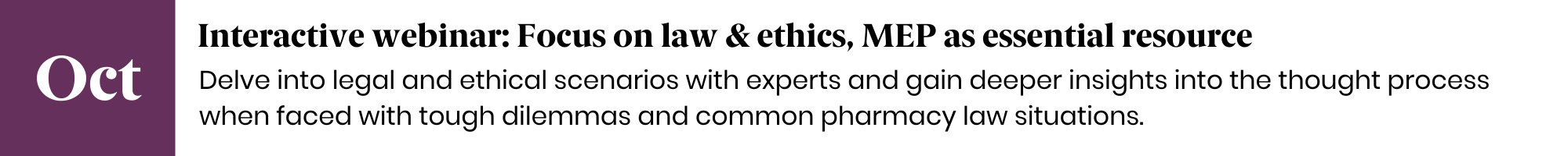 October in the Foundation programme